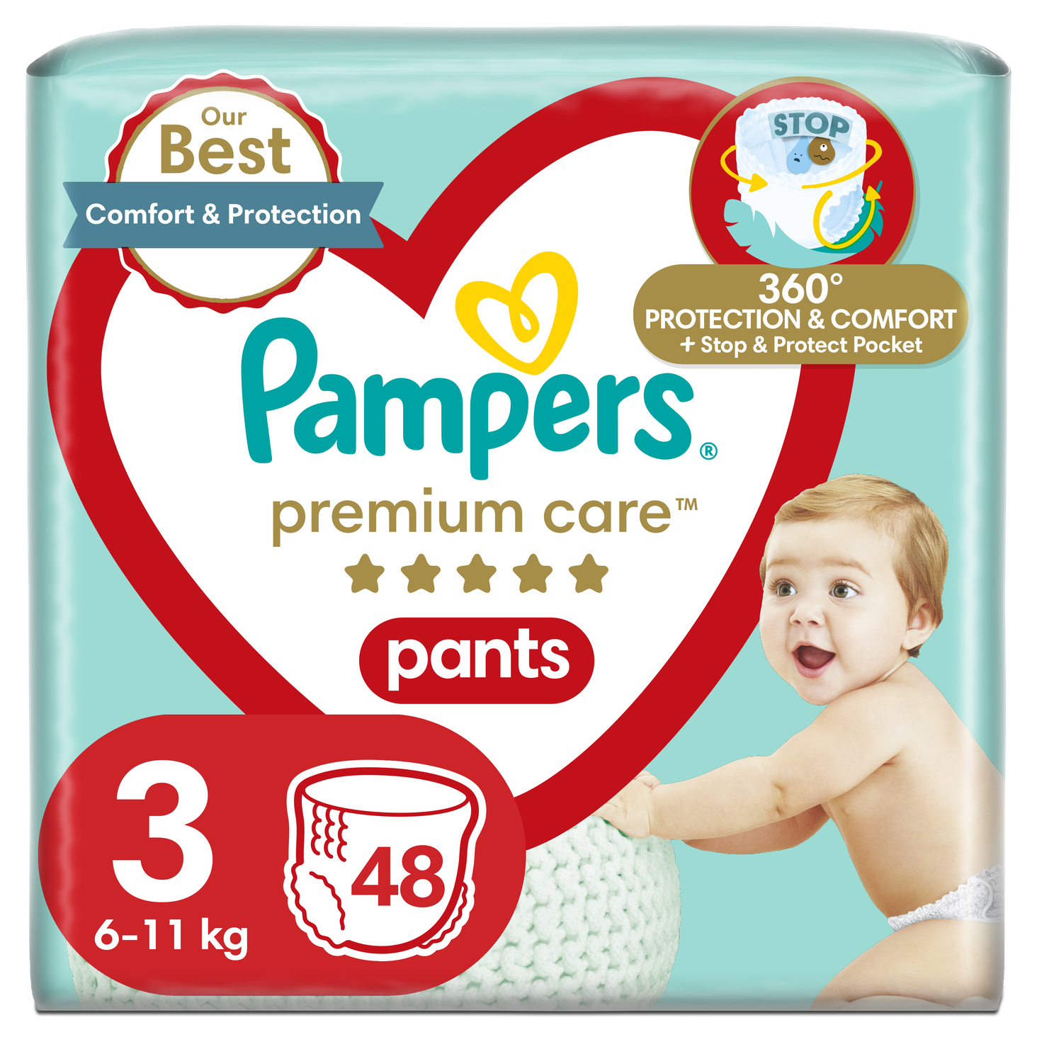 pieluchomajtki pampers opis produktu