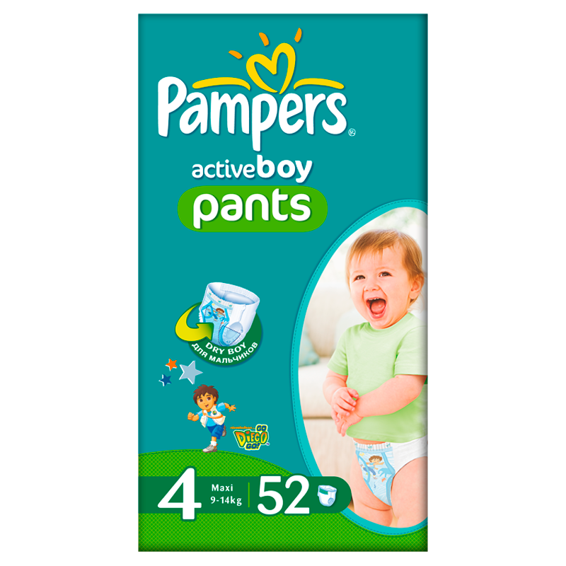 pampers active boy pants pieluchomajtki 4 maxi