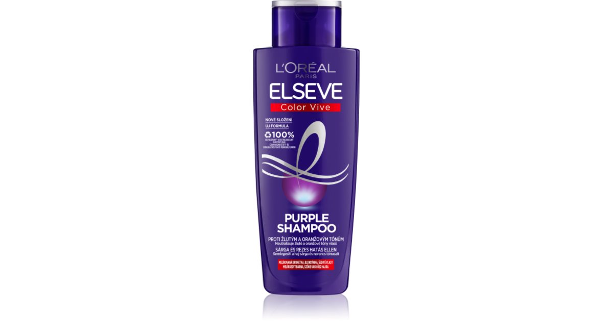 loreal elseve color vive purple szampon