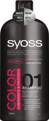 syoss color luminance szampon