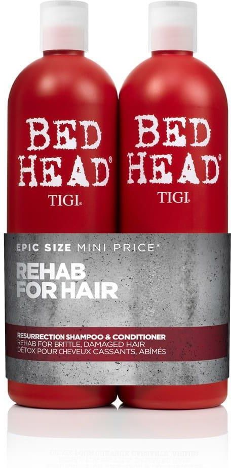 szampon i odżywka z bed head tigi