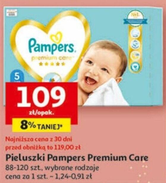 pampers premium care 88 szt auchan