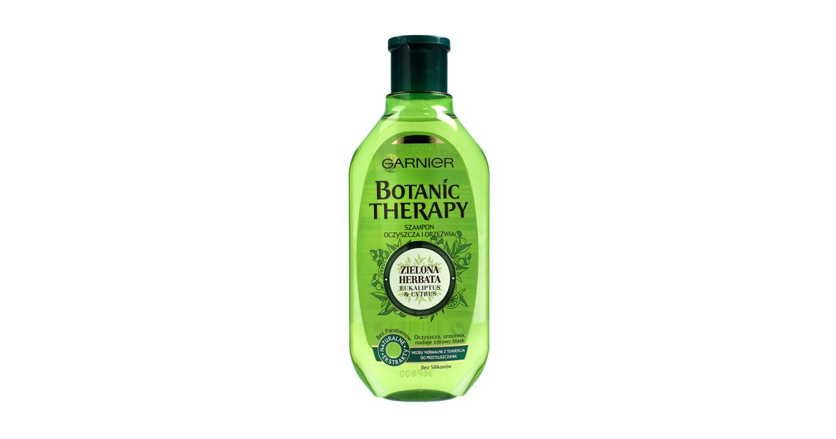 garnier botanic therapy szampon zielona herbata opinie