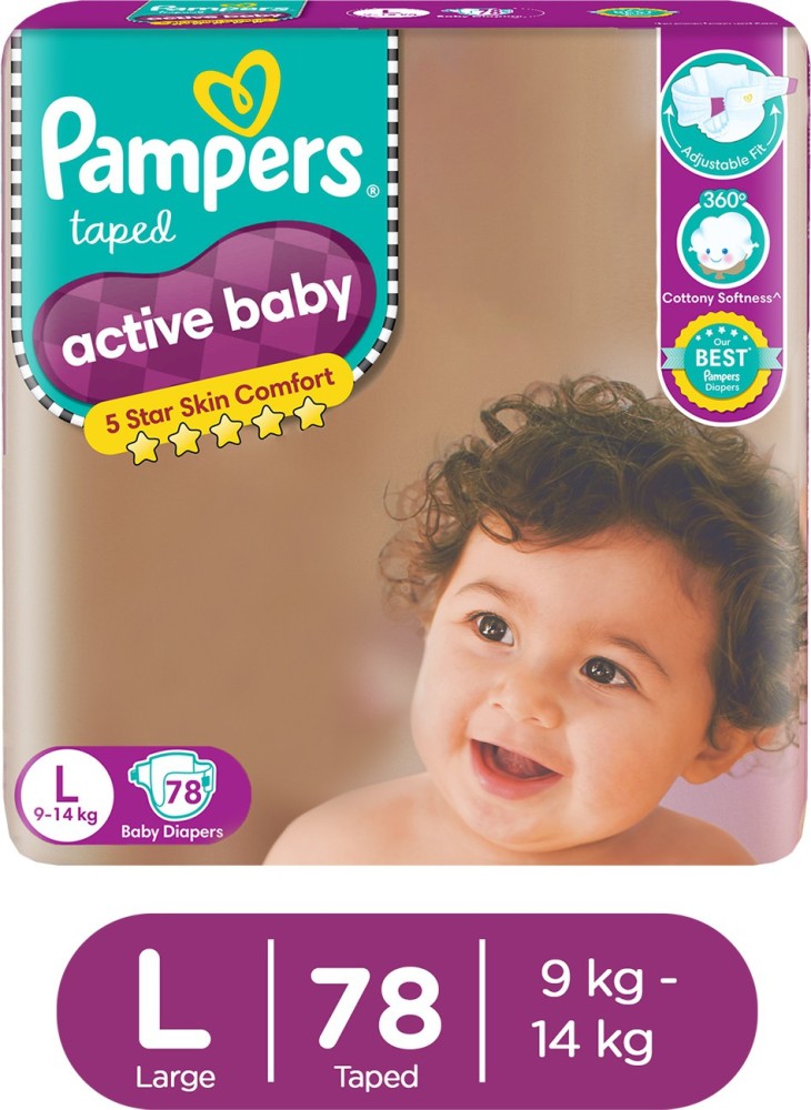 pampers active baby dipapers