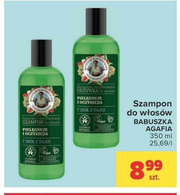 babuszka agafia szampon rossmann