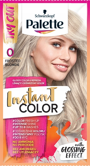 palette instant color szampon koloryzujący mroźny blond