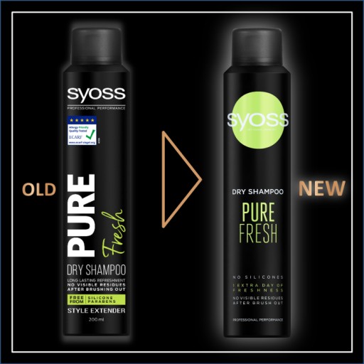 syosspure fresh suchy szampon