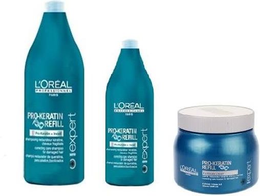 loreal pro-keratin refill szampon z keratyną