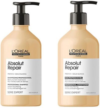 loreal silver gold szampon odywka