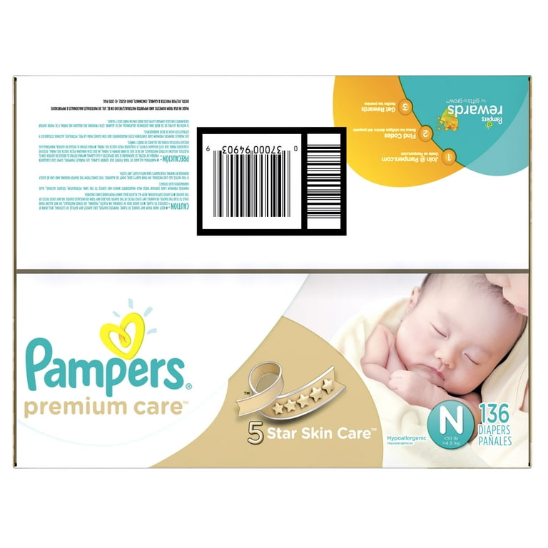 pampers premium care 3 5-9 kg 4 x 40szt