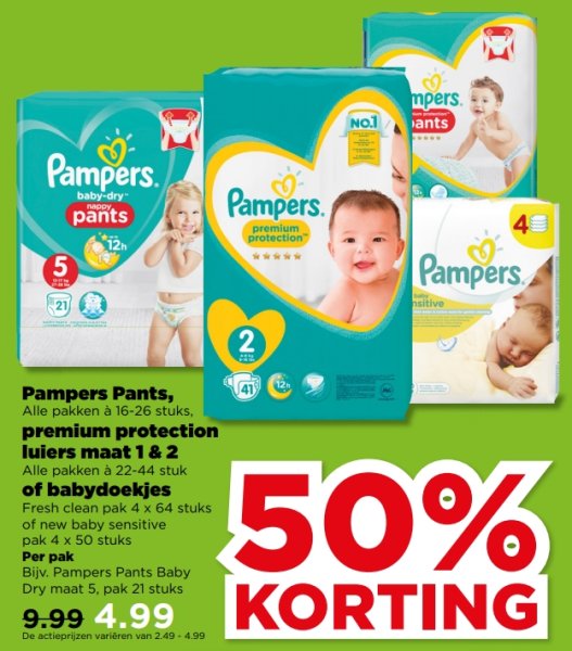 pampers aanbieding