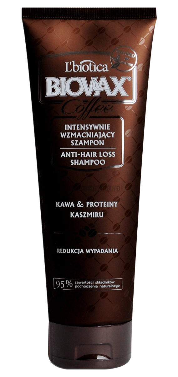 intensywnie wzmacniający szampon biovax glamour coffee 200ml