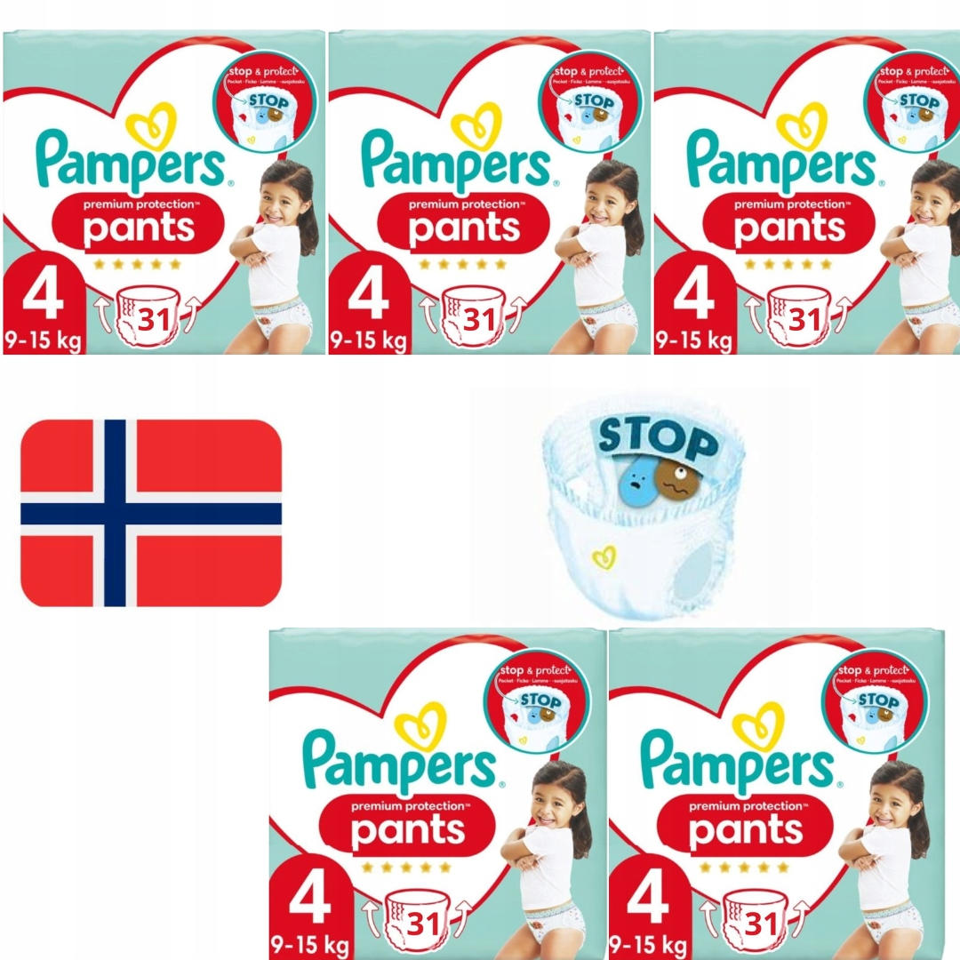 pampers z norwegii