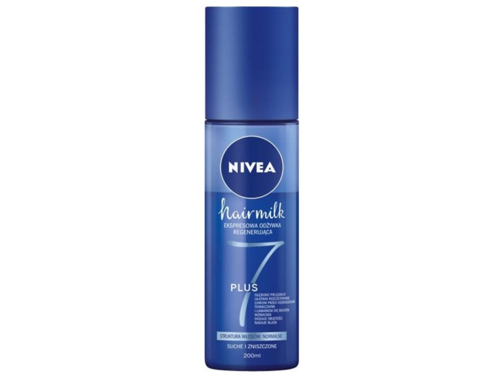 nivea hair milk ekspresowa odżywka do włosów