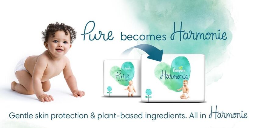 pampers harmonie ou pure protection