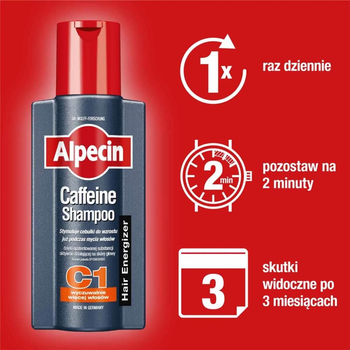 alpecin szampon czerwony opinie