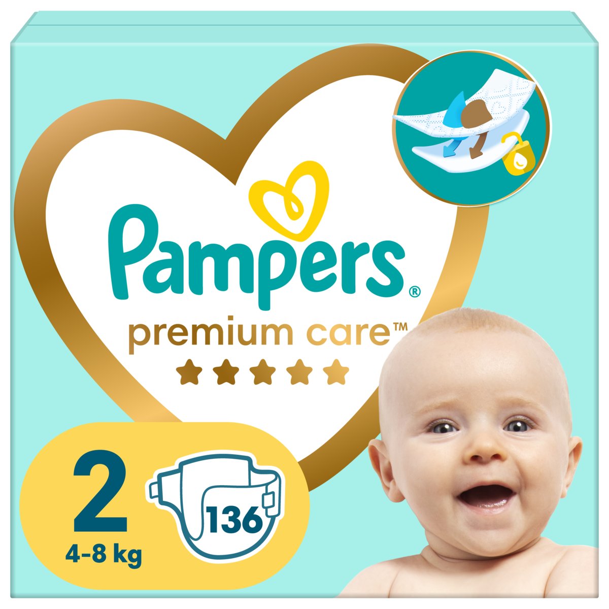 pampers 2 zapas na miesiąc