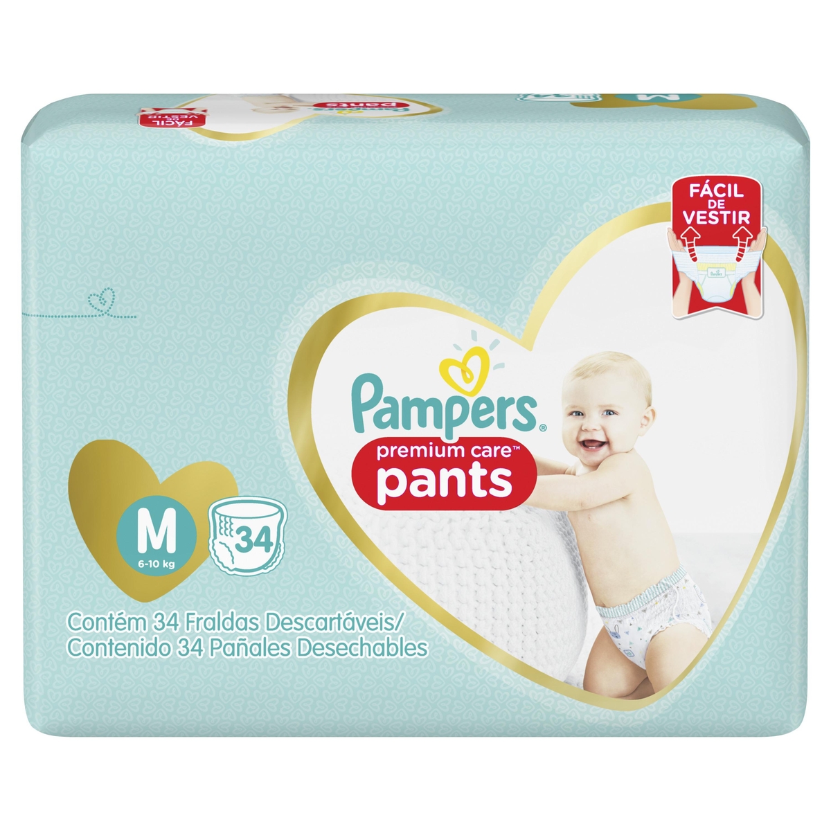 pampers premium care pants mega box