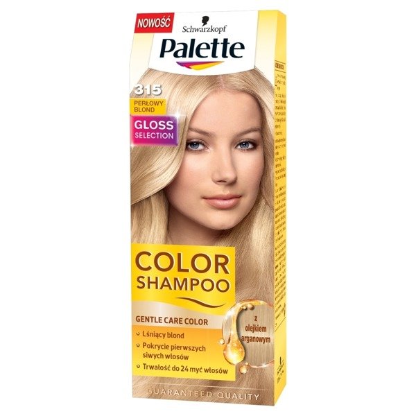 farbą palette szampon blond