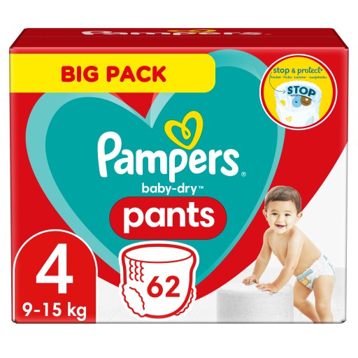 pampers pants 4 62 szt