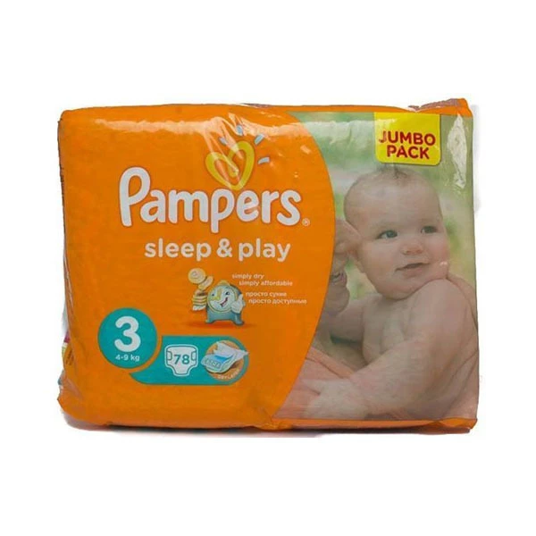 pampers sleep and play3