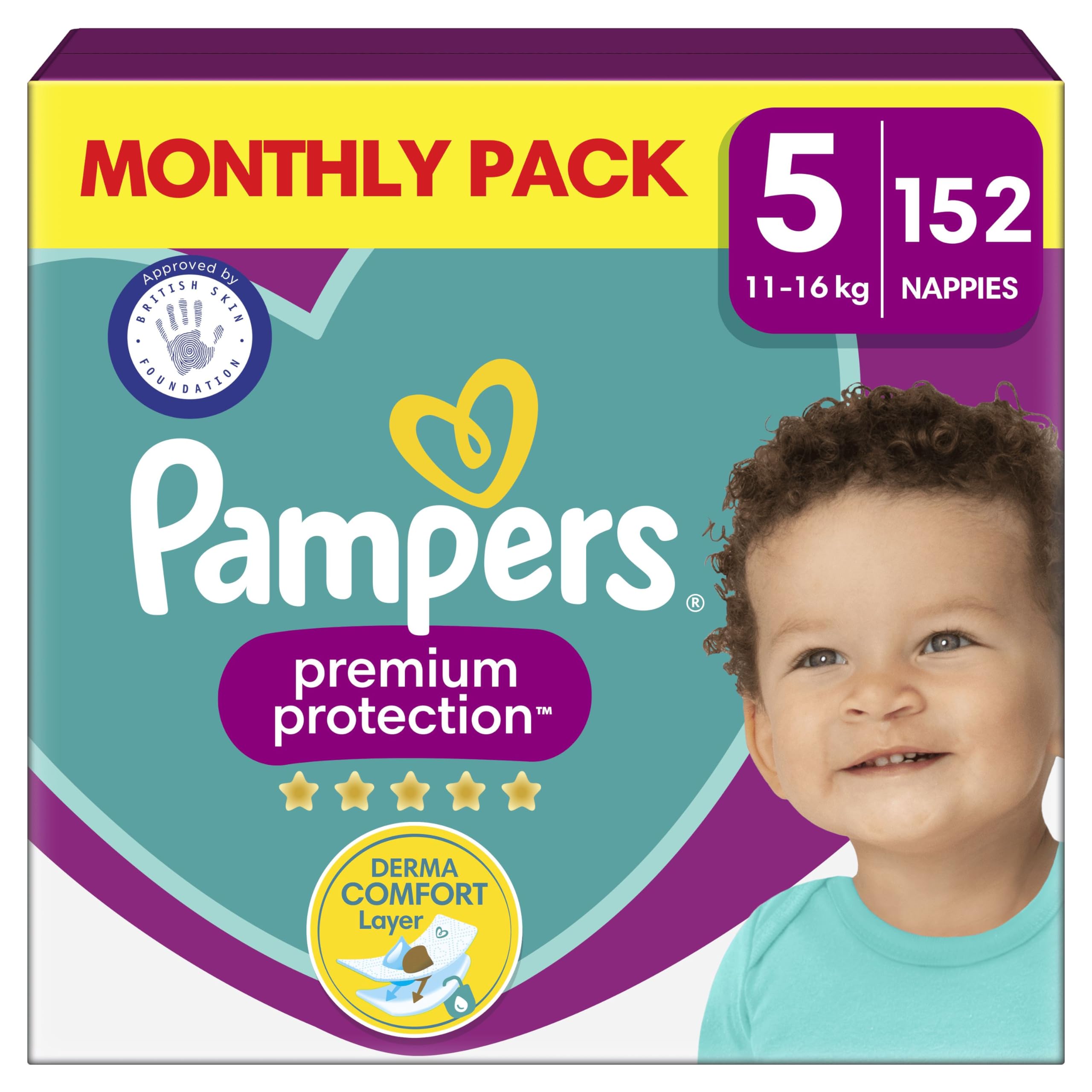 pampers premium protection 5 11-16kg 136szt