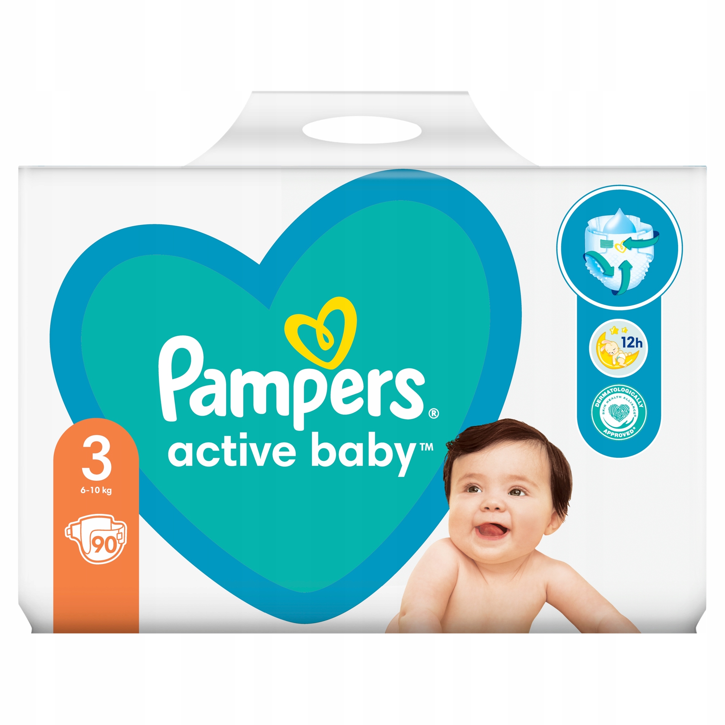 pampers 6-10 kg 90 sztuk