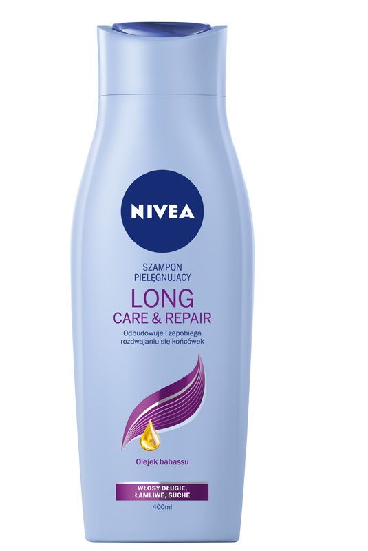 nivea long repair szampon opinie