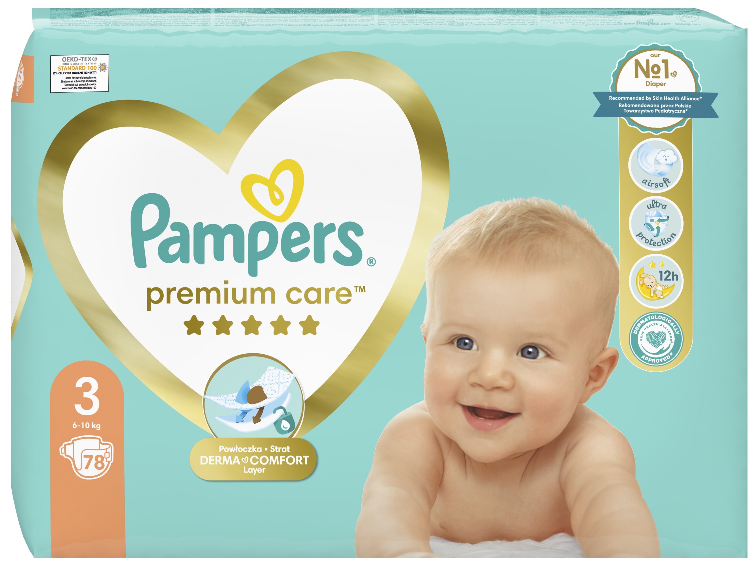 pampers 2 78 szt