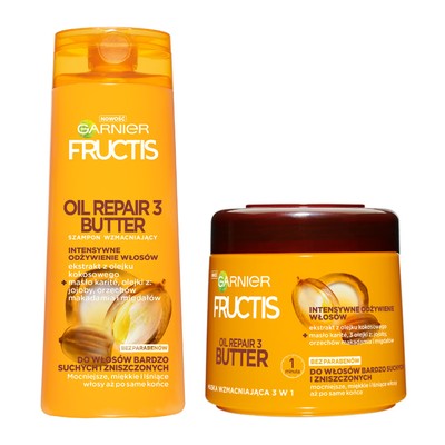 garnier fructis oil repair 3 butter szampon