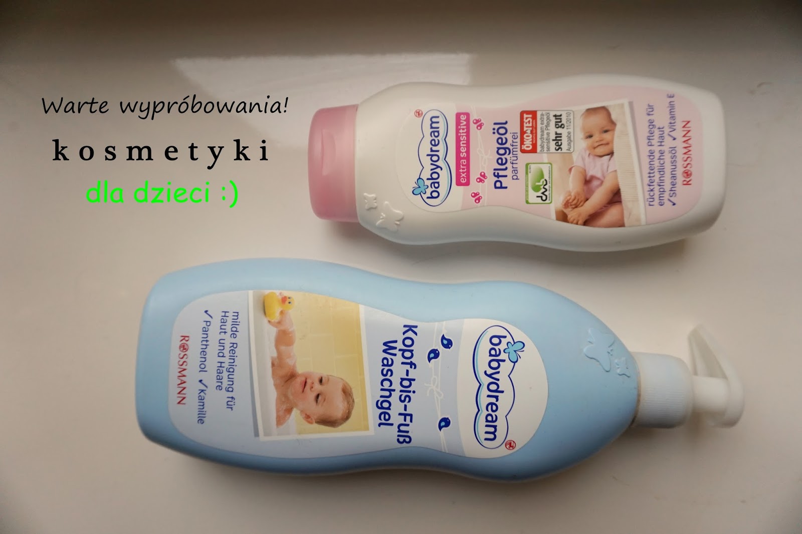 babydream extra sensitive żel i szampon