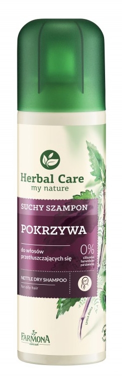 suchy szampon herbal care pokrzywa