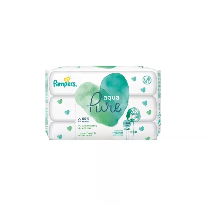 pampers pure skład