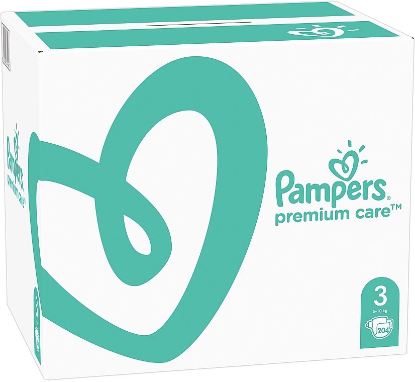 pampers premium care 3 204