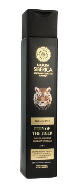 natura siberica for man only szampon