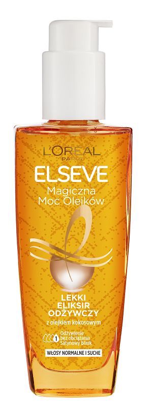 loreal paris elseve magiczna moc olejków kokosowy olejek do włosów