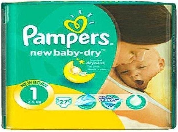 pieluchy pampers new baby 1 newborn 43szt ceneo