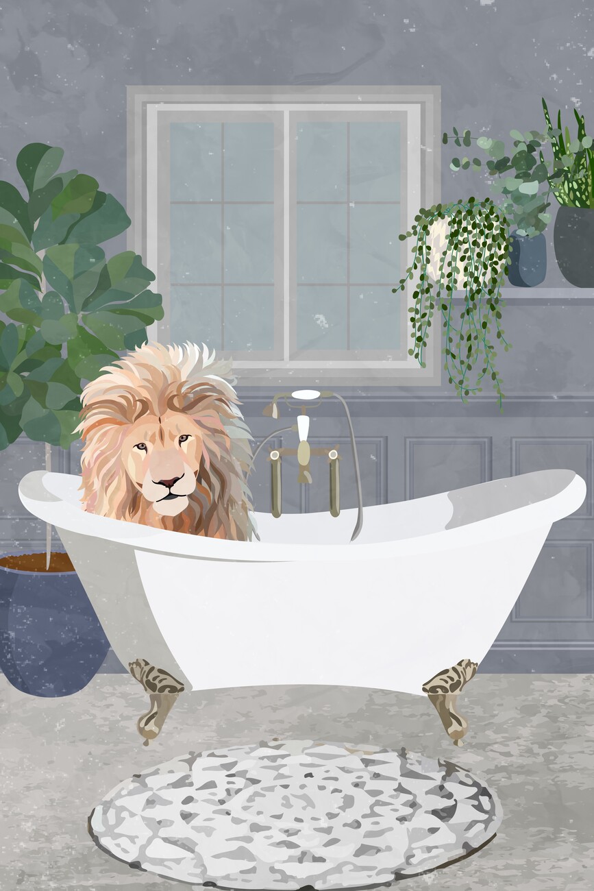 LION BATHROOM