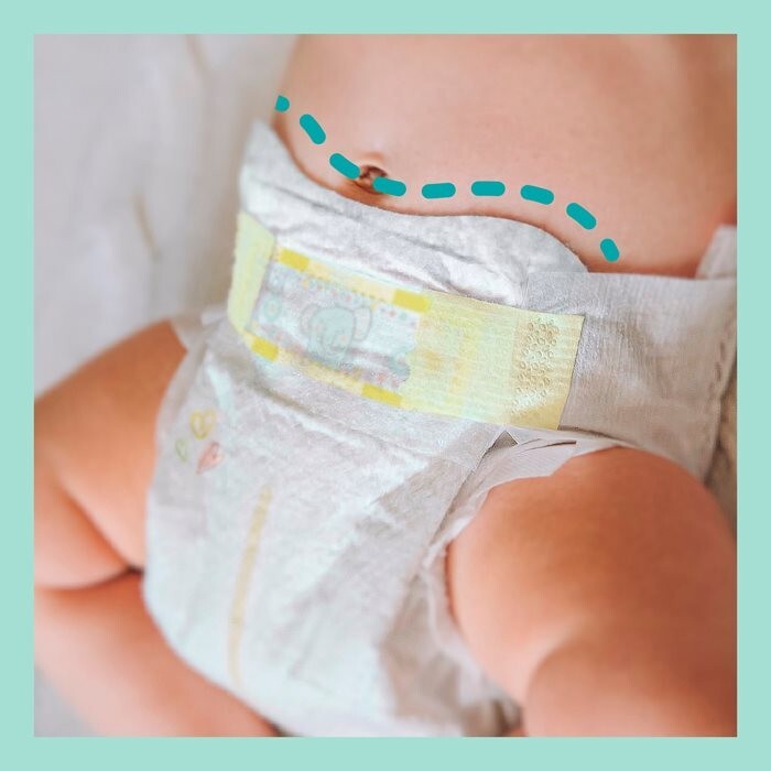 pampers newborn z wycieciem ma pepek