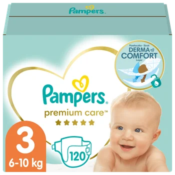 pampers premium care 120 szt 6 do 10 kg