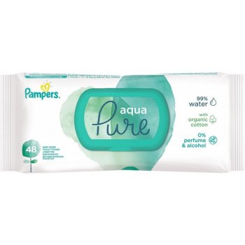 pampers aqua pure 14x48 ks