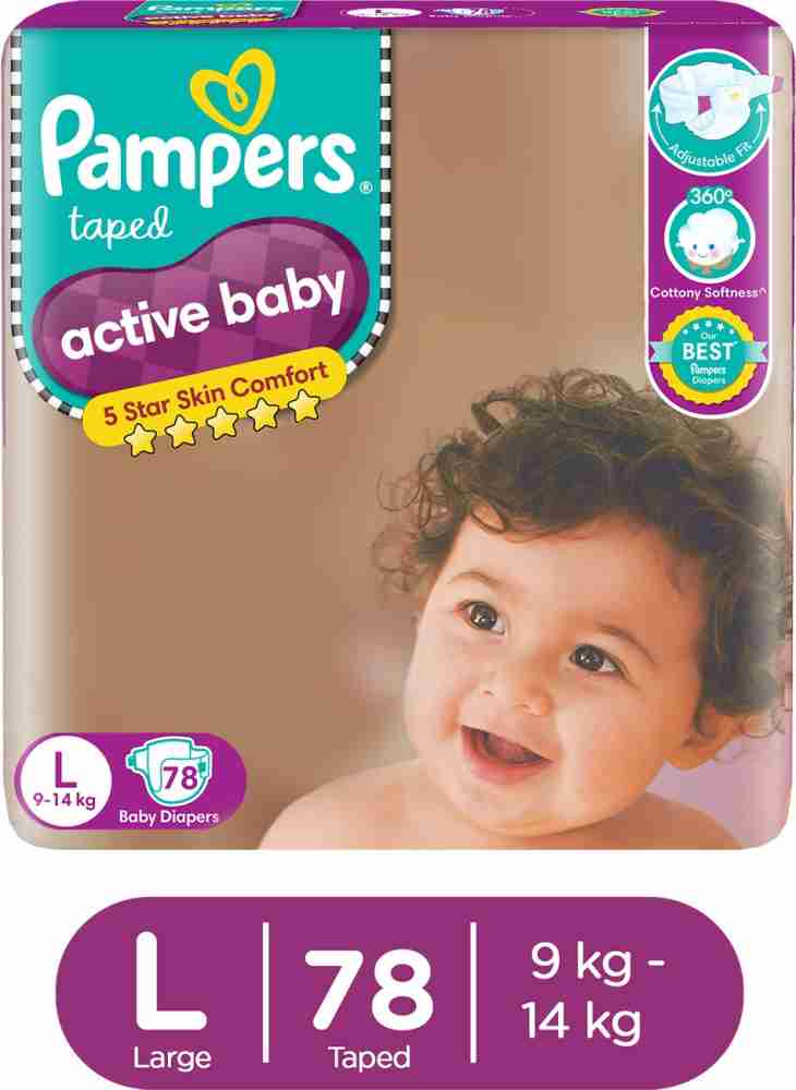 pampers active 3 78