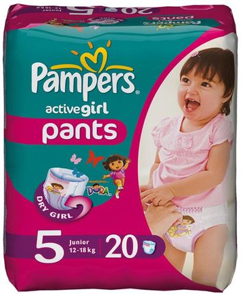 pampers active girl 6 gdzie sa