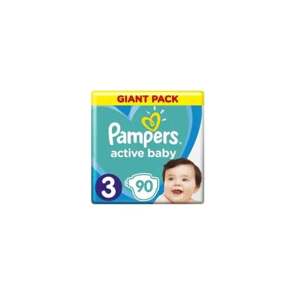 pampers baby active ze wskaźnikiem wilgoci