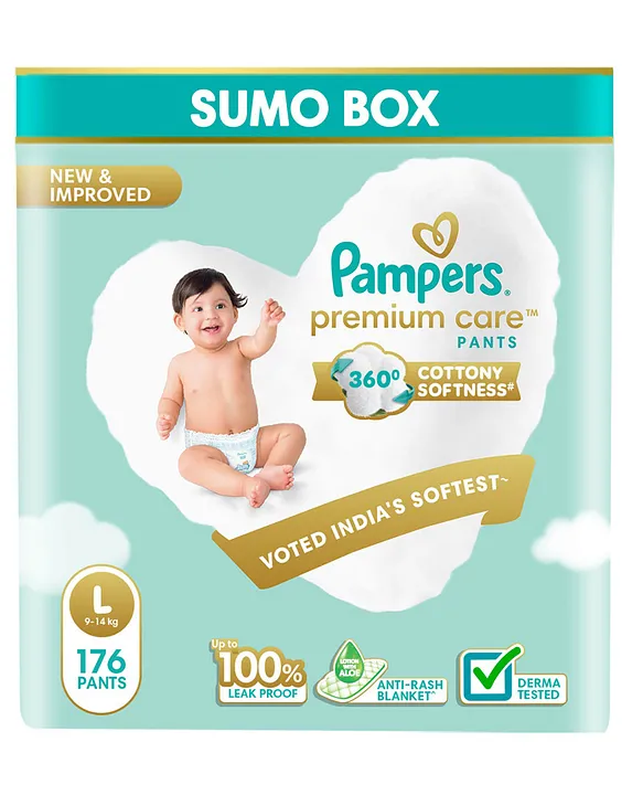 pampers premium care 176 szt