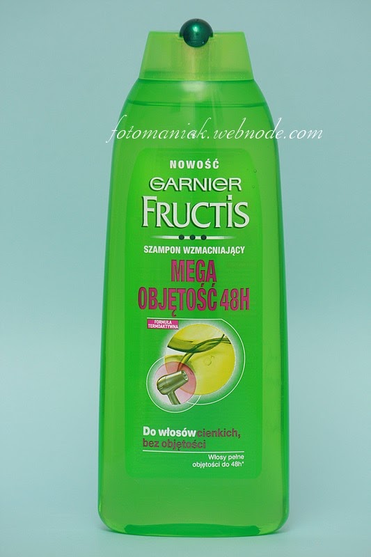 garnier fructis mega objętość 48h szampon