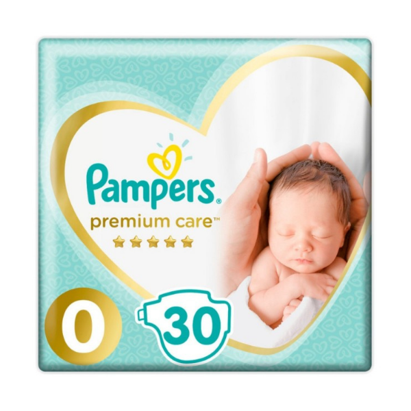 tesco pampers premium care 0