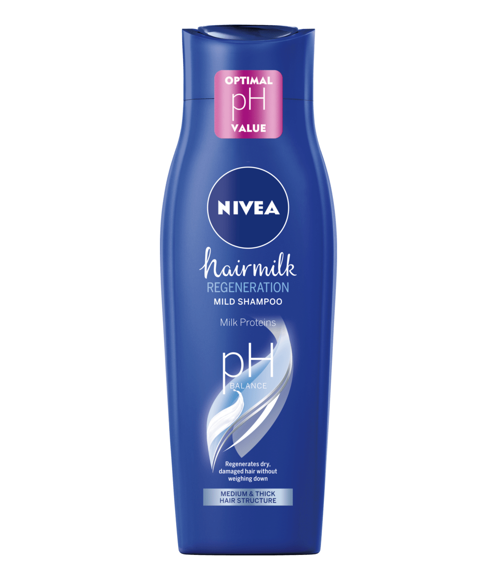 nivea szampon hairmilk do grubych