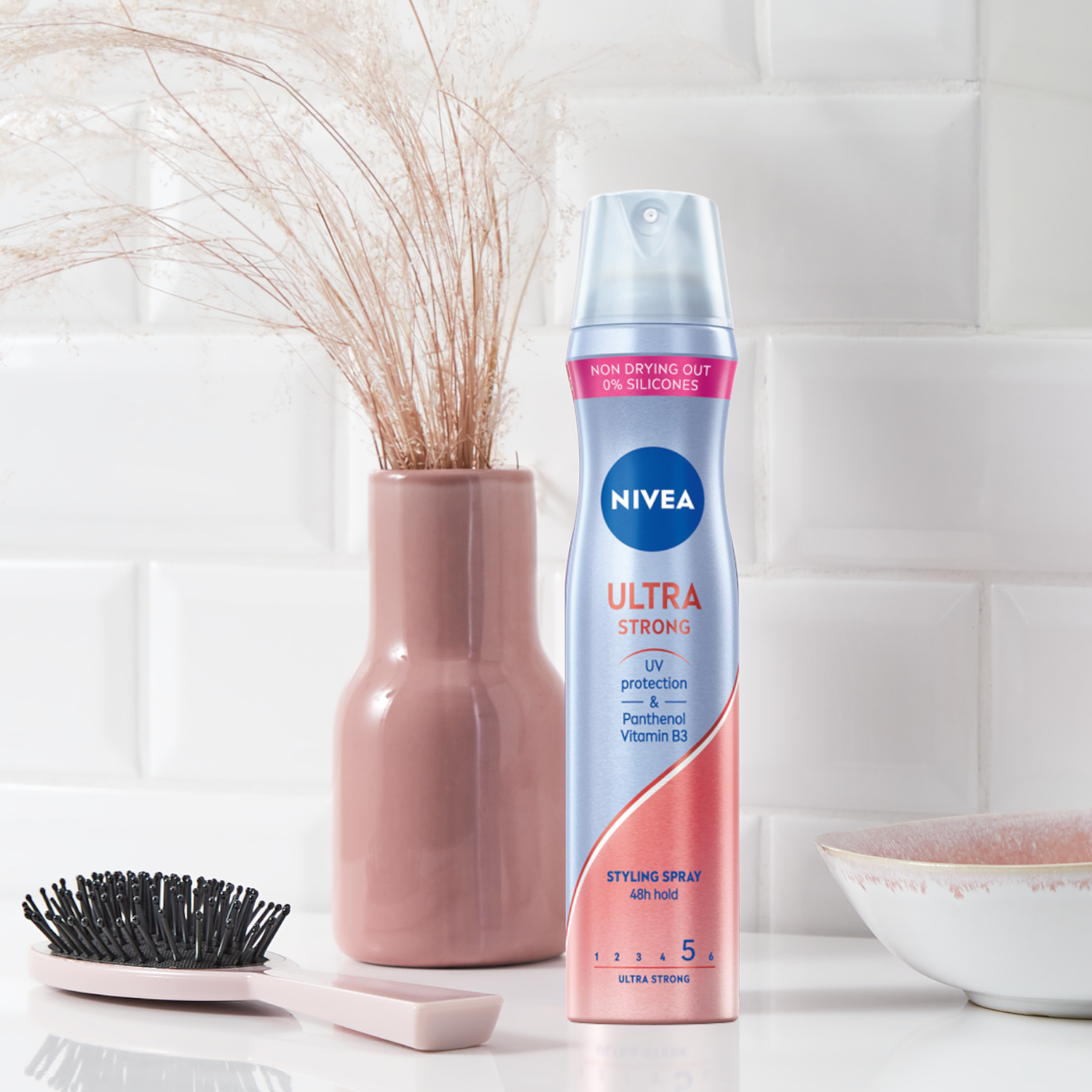 nivea ultra strong lakier do włosów