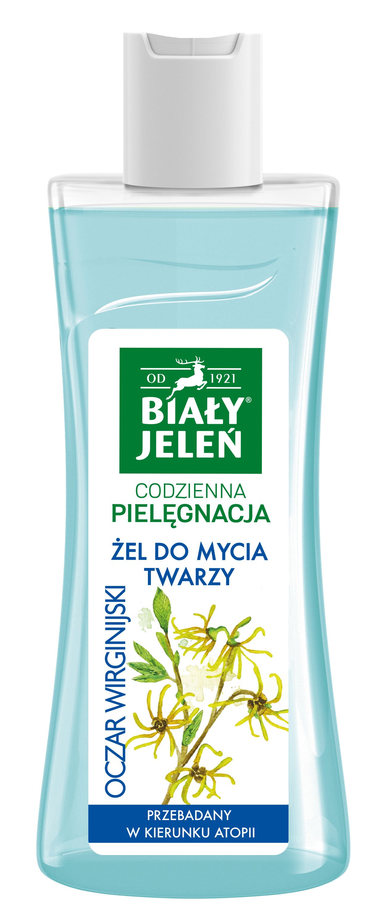 biały jeleń płyn do mycia twarzy